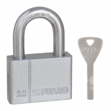 Замок навесной PL-PROTEC-2560 4 fin key (PL-2560) фин. /блистер