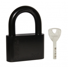 Замок навесной PL-WEATHER-1570 Black 4 fin key ( PL-15-70) диск. /блистер
